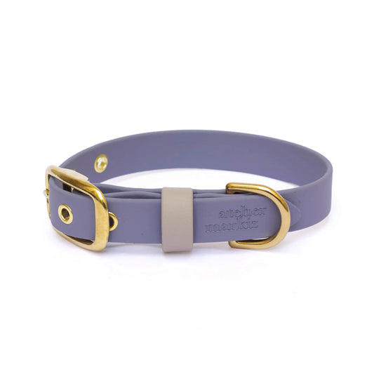 Collier en biothane - Grey