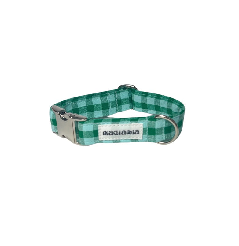 Collier vichy vert