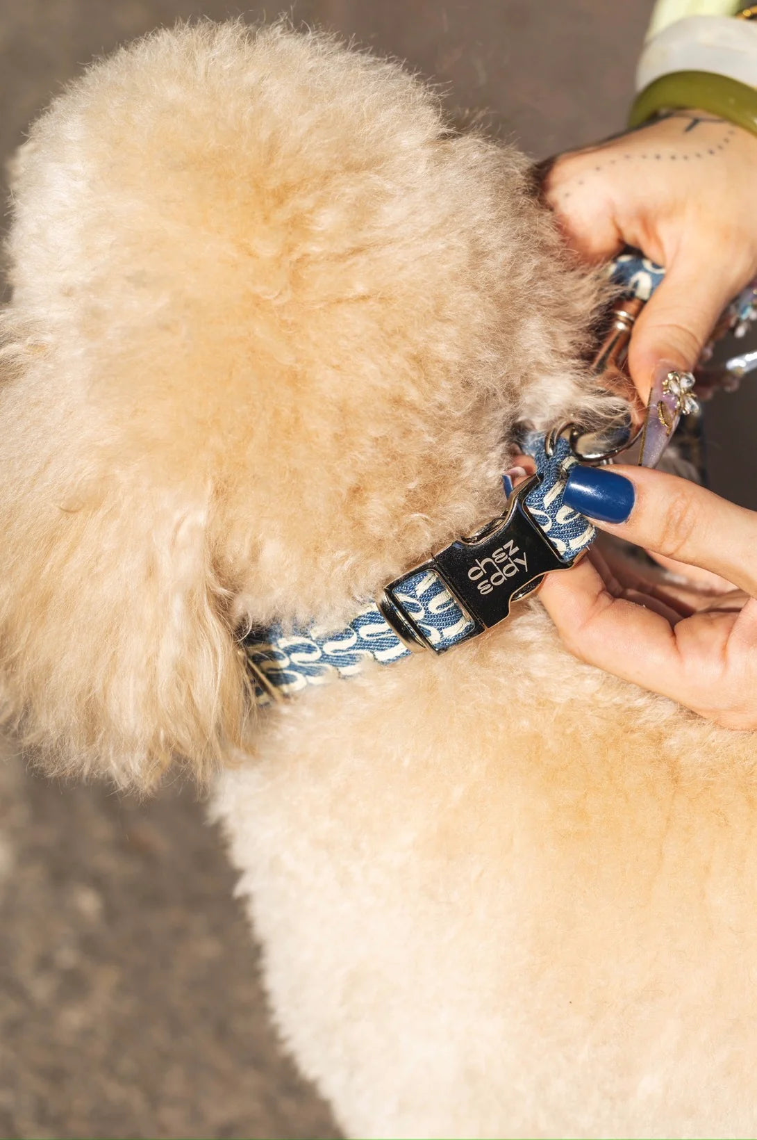 Collier en jean Jeanny