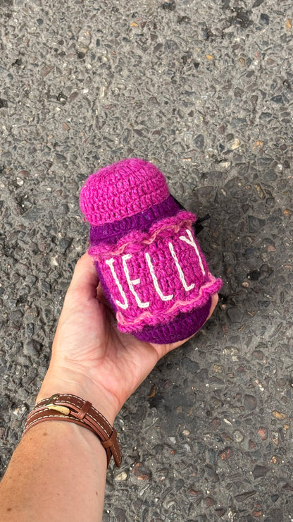 Jouet Confiture en crochet