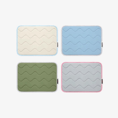 Tapis rafraichissant à mémoire de forme