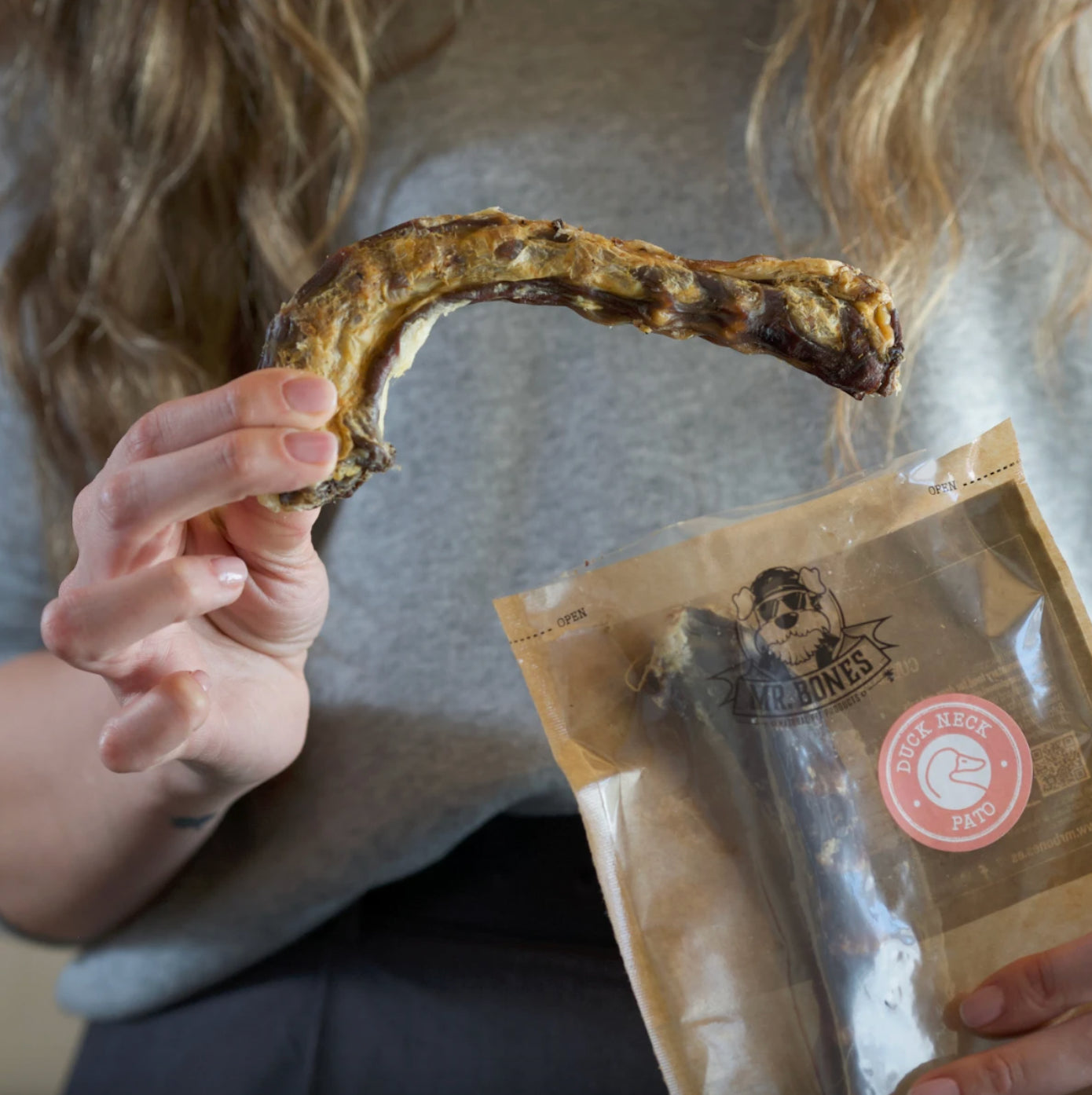 Snack naturel pour chiens - Cou de canard