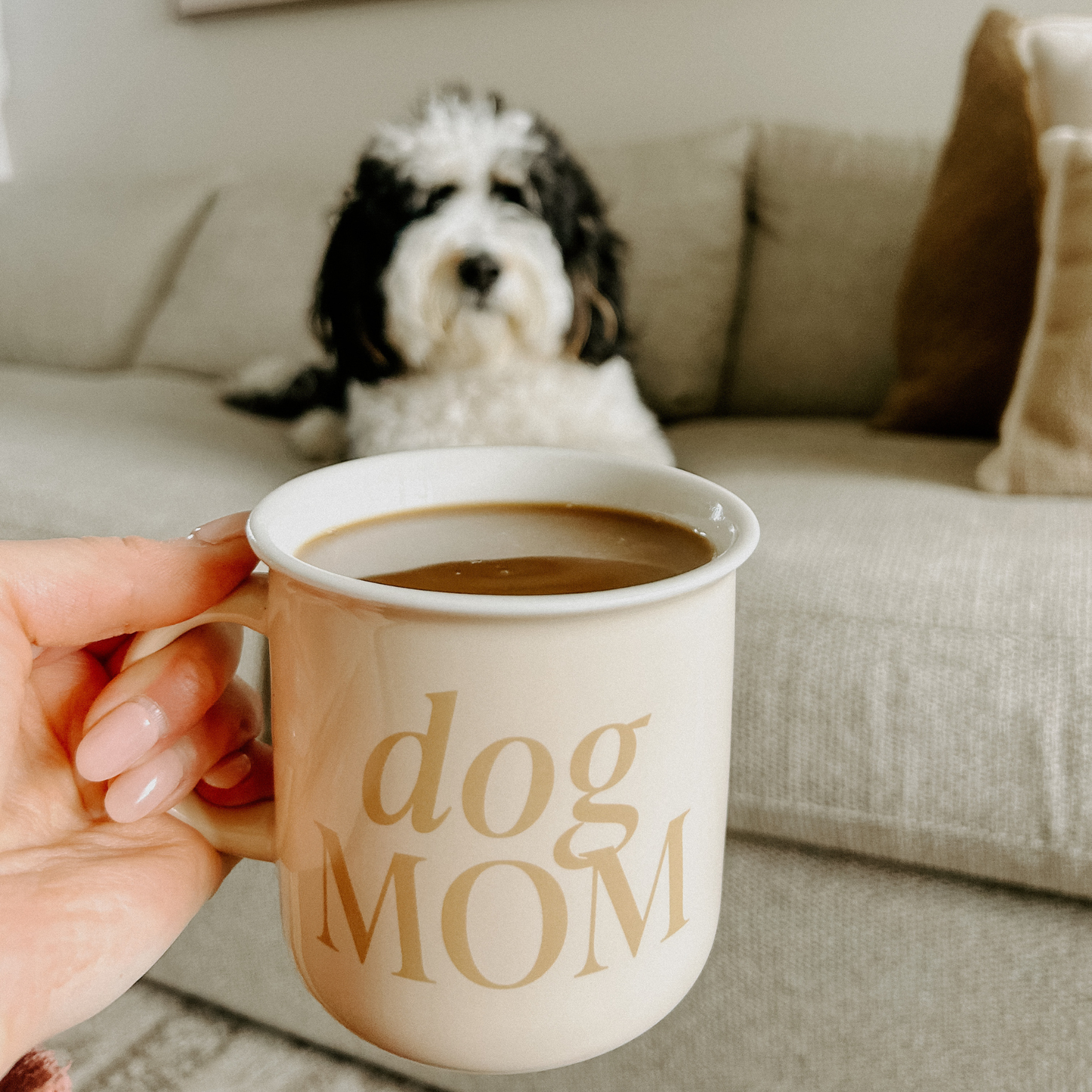 Dog lover ceramic mug