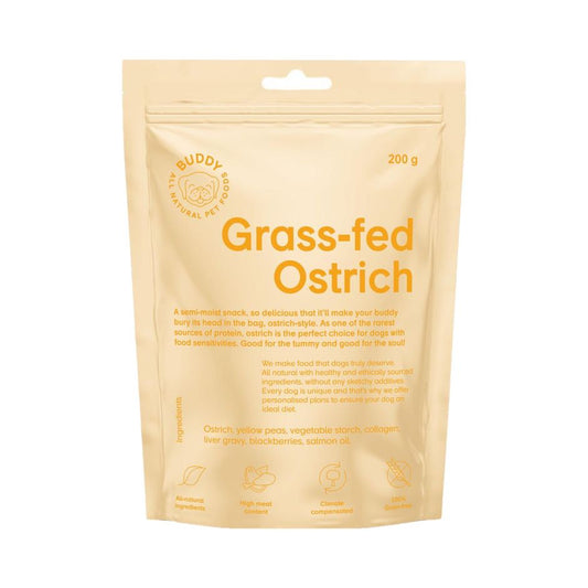 Natural ostrich treats