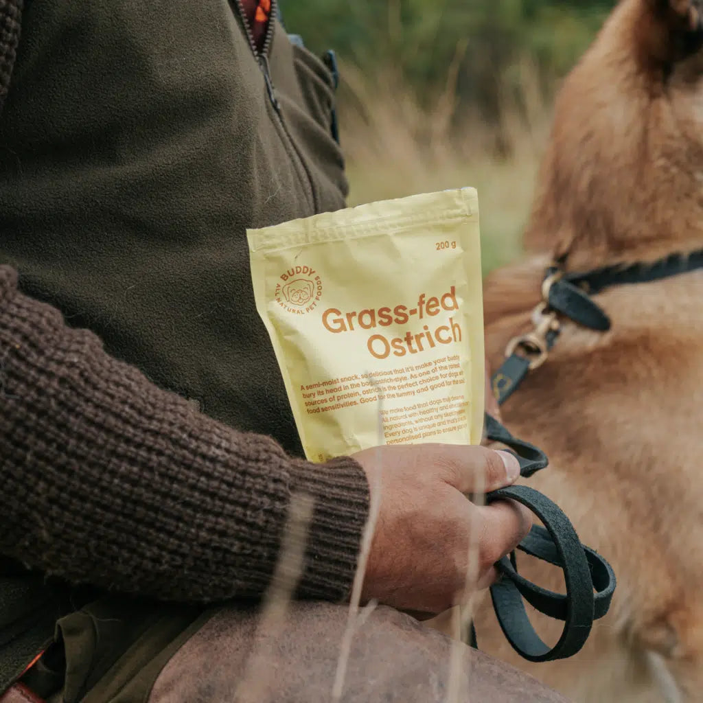 Natural ostrich treats