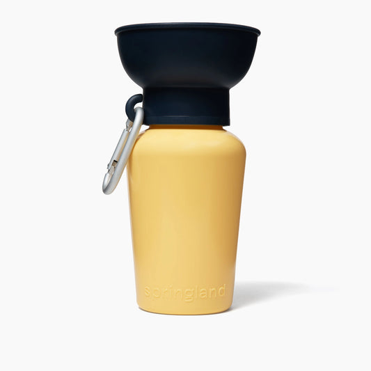 Gourde pour chien Jaune et Bleu