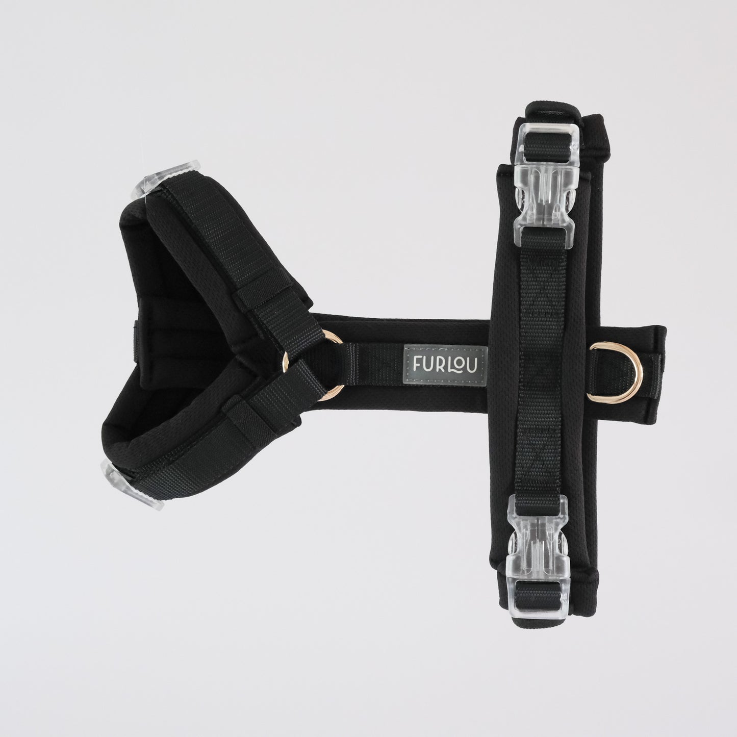 Black comfort harness