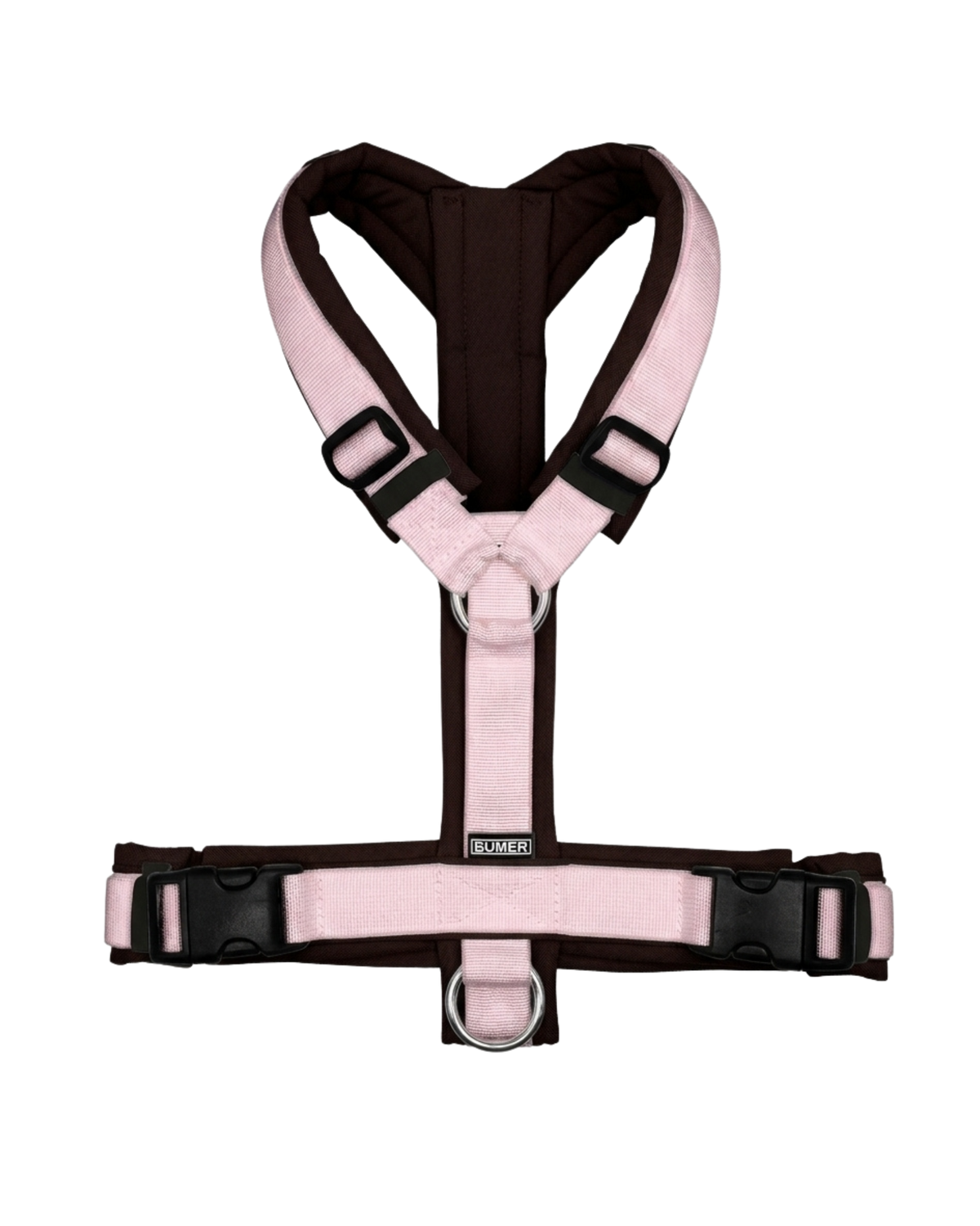 Harnais Rose et Chocolat