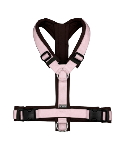 Harnais Rose et Chocolat