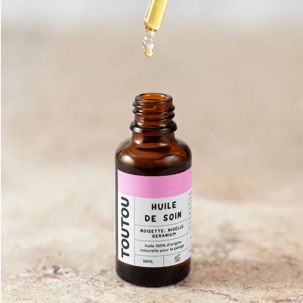 Huile de soin pour chien et chat