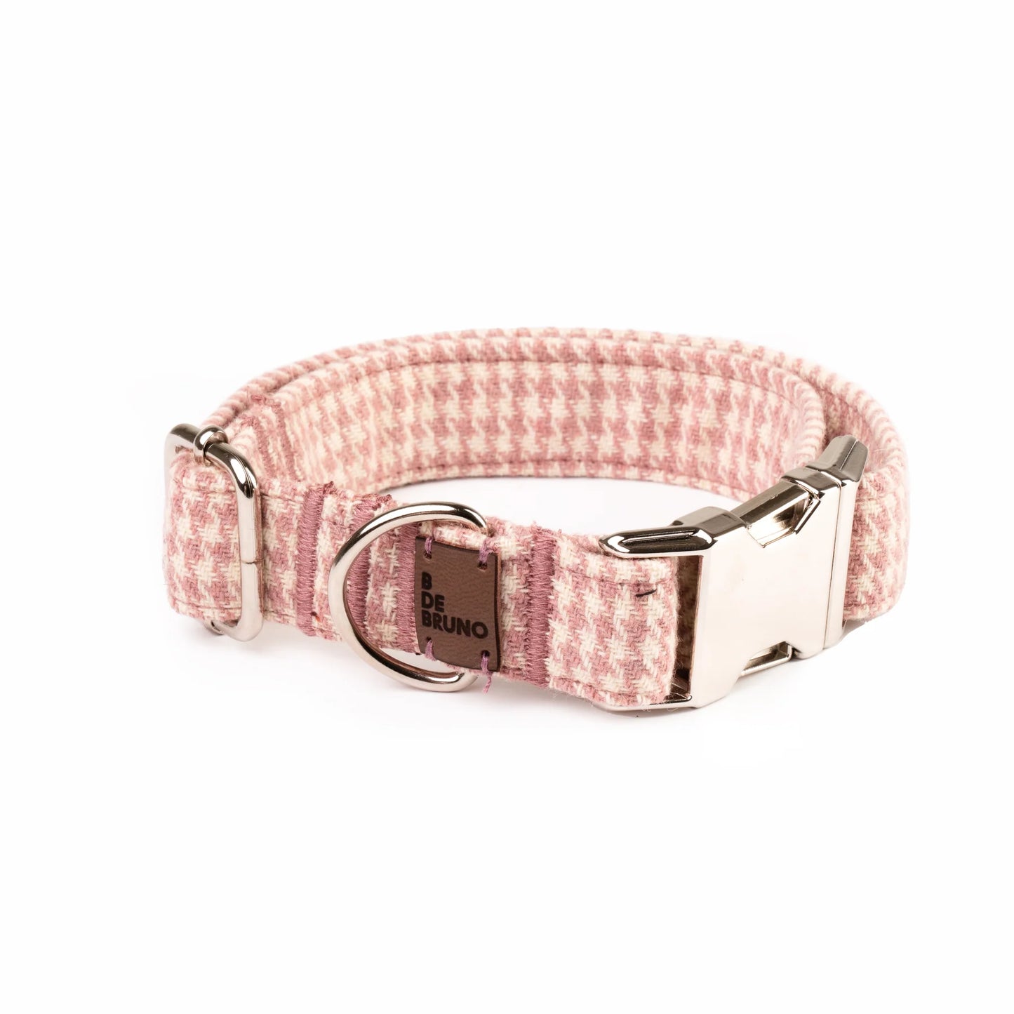 collier-vichy-rose-chien-nugget-bordeaux