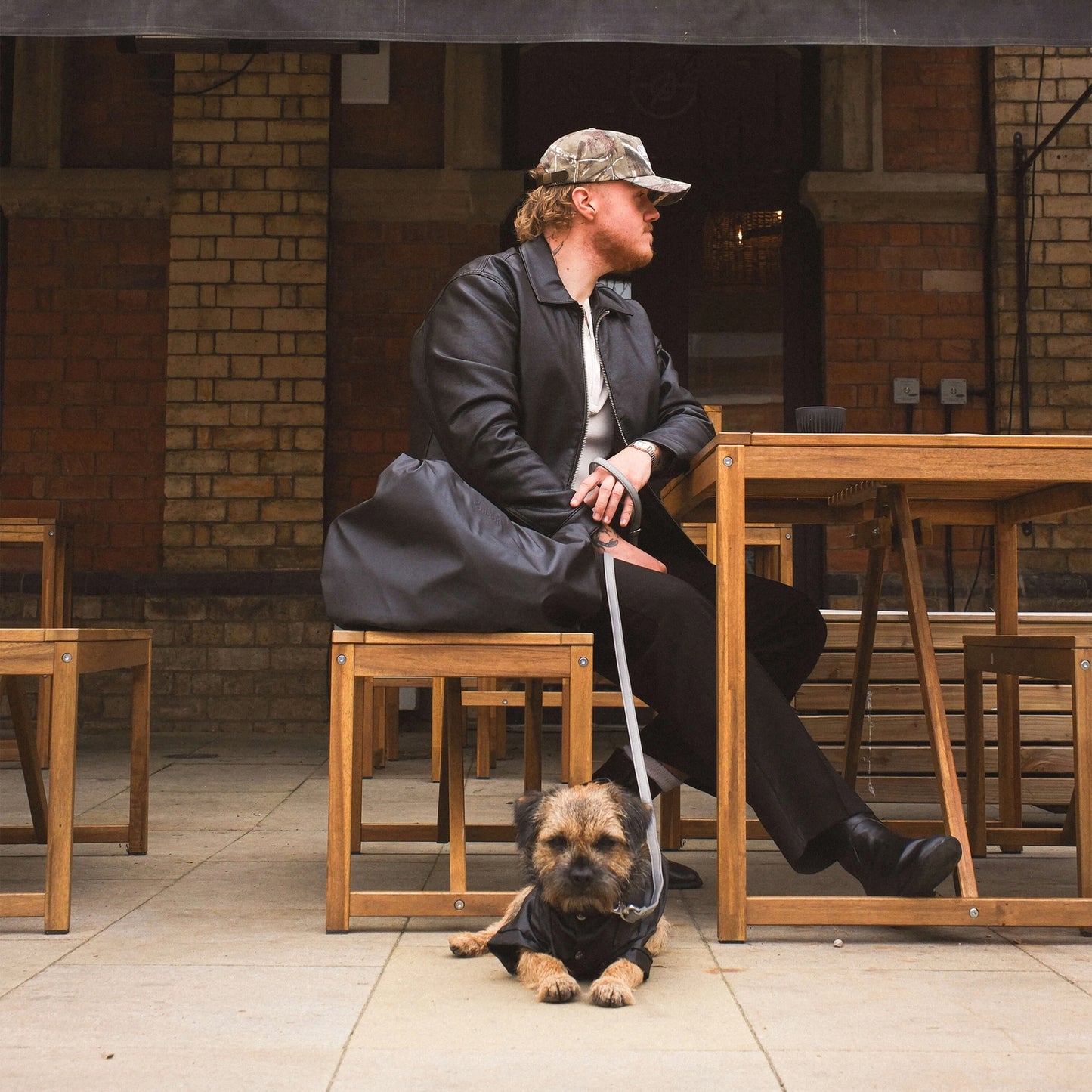 Imperméable pour chien Noir