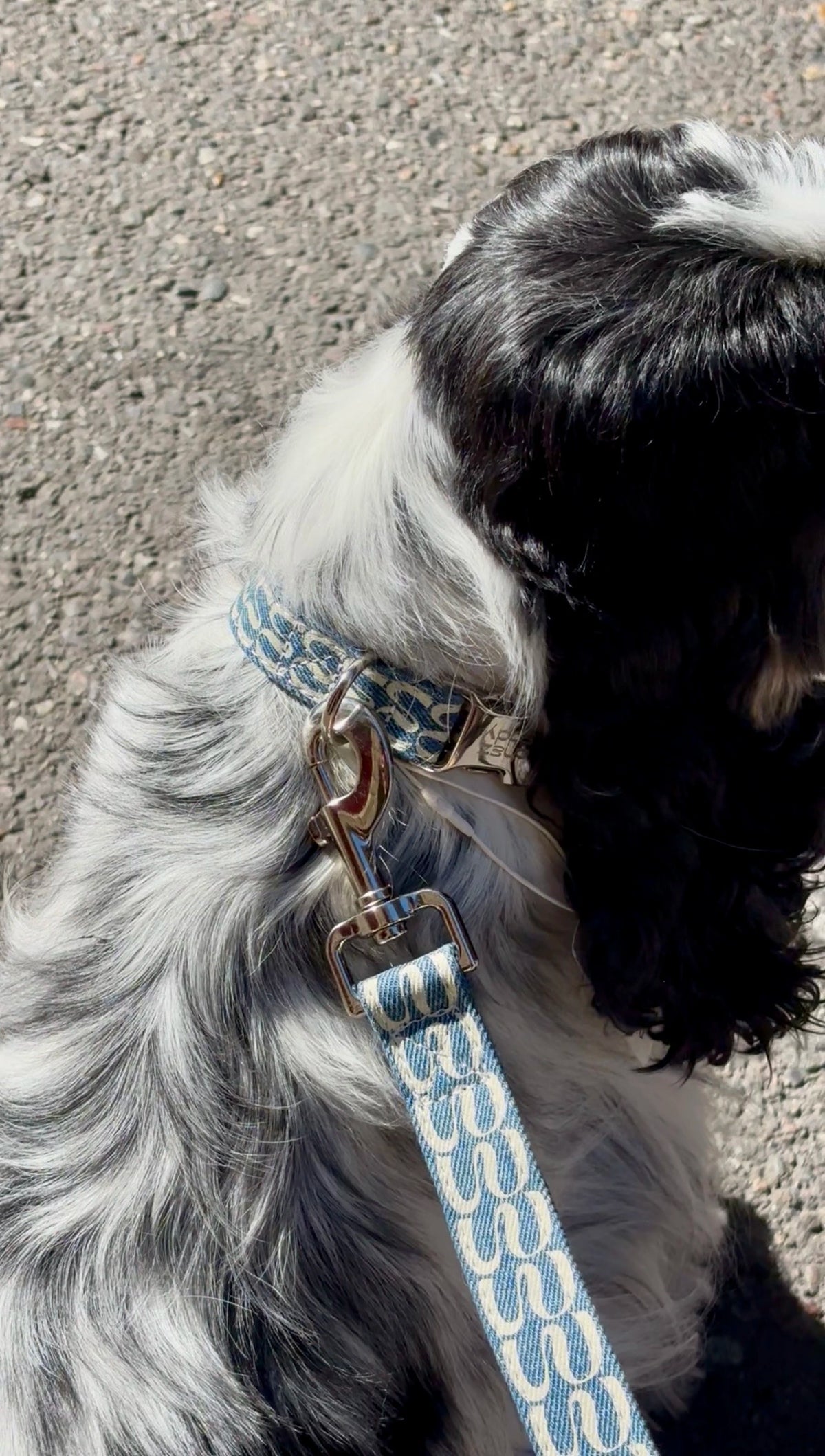 Collier en jean Jeanny