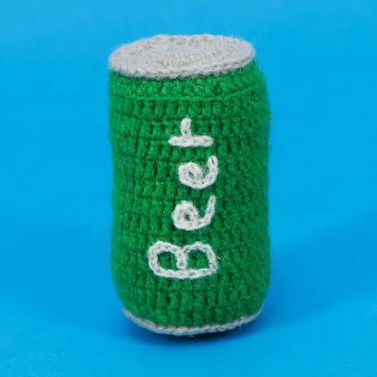 Jouet bière en crochet