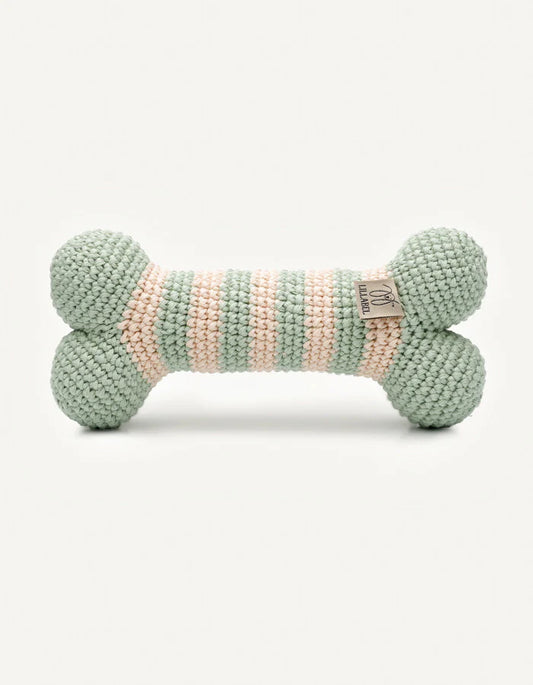 Pastel Green Crochet Bone