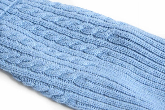 Pull en laine mérinos Bleu polaire