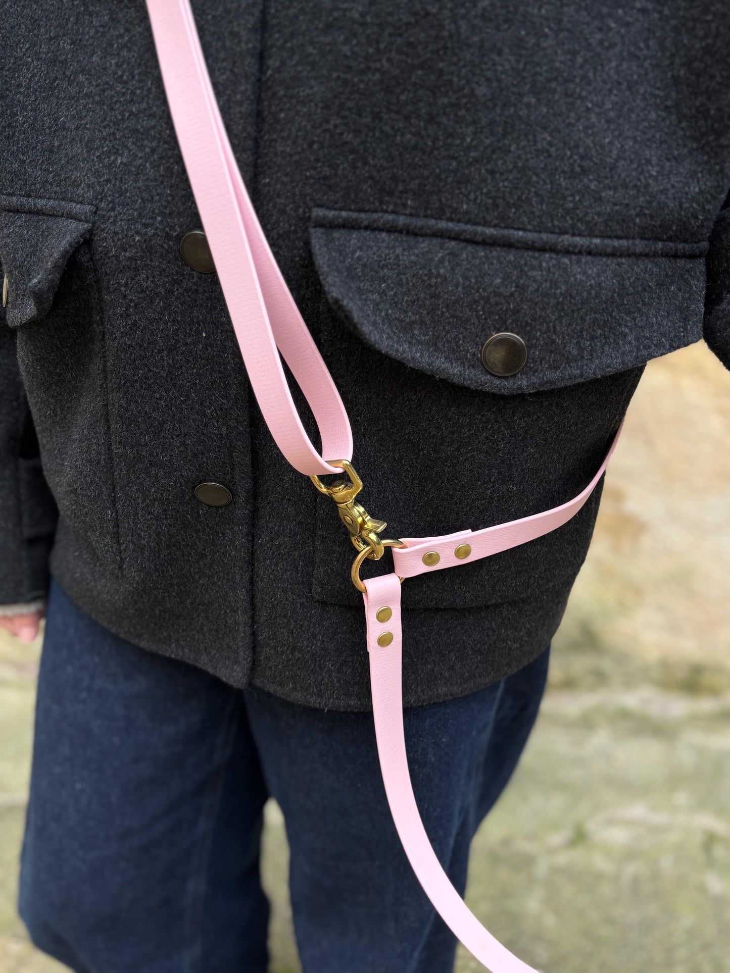 Multi-position leash - Pink