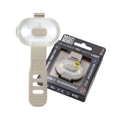 Lumière LED sécurité pour chien