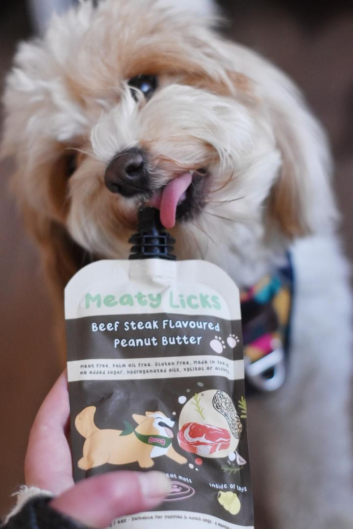 Meaty Lick - Beurre de cacahuète au rosbif