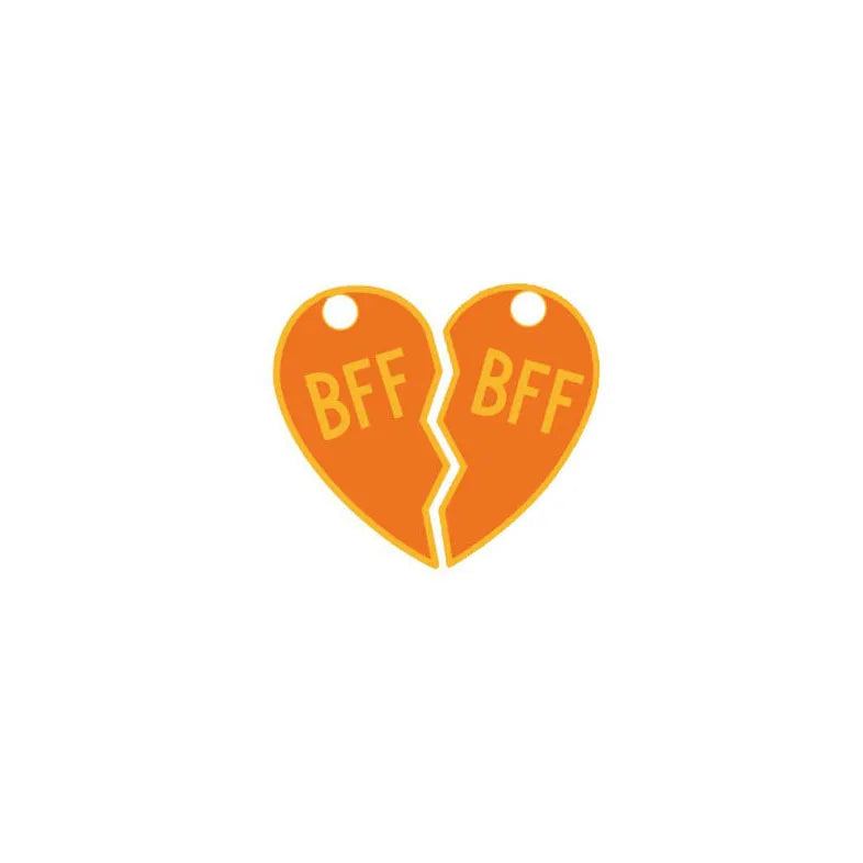 Médaille BFF orange