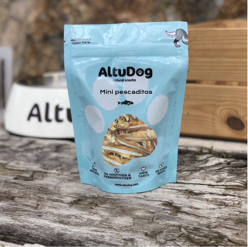 Mini poissons déshydratés - 50g