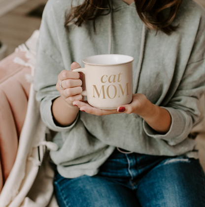 Cat lover ceramic mug