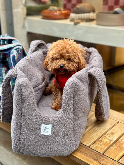 Sac de transport bouclettes châtaigne