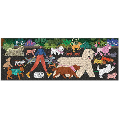 Dog Walk 1000 Piece Puzzle