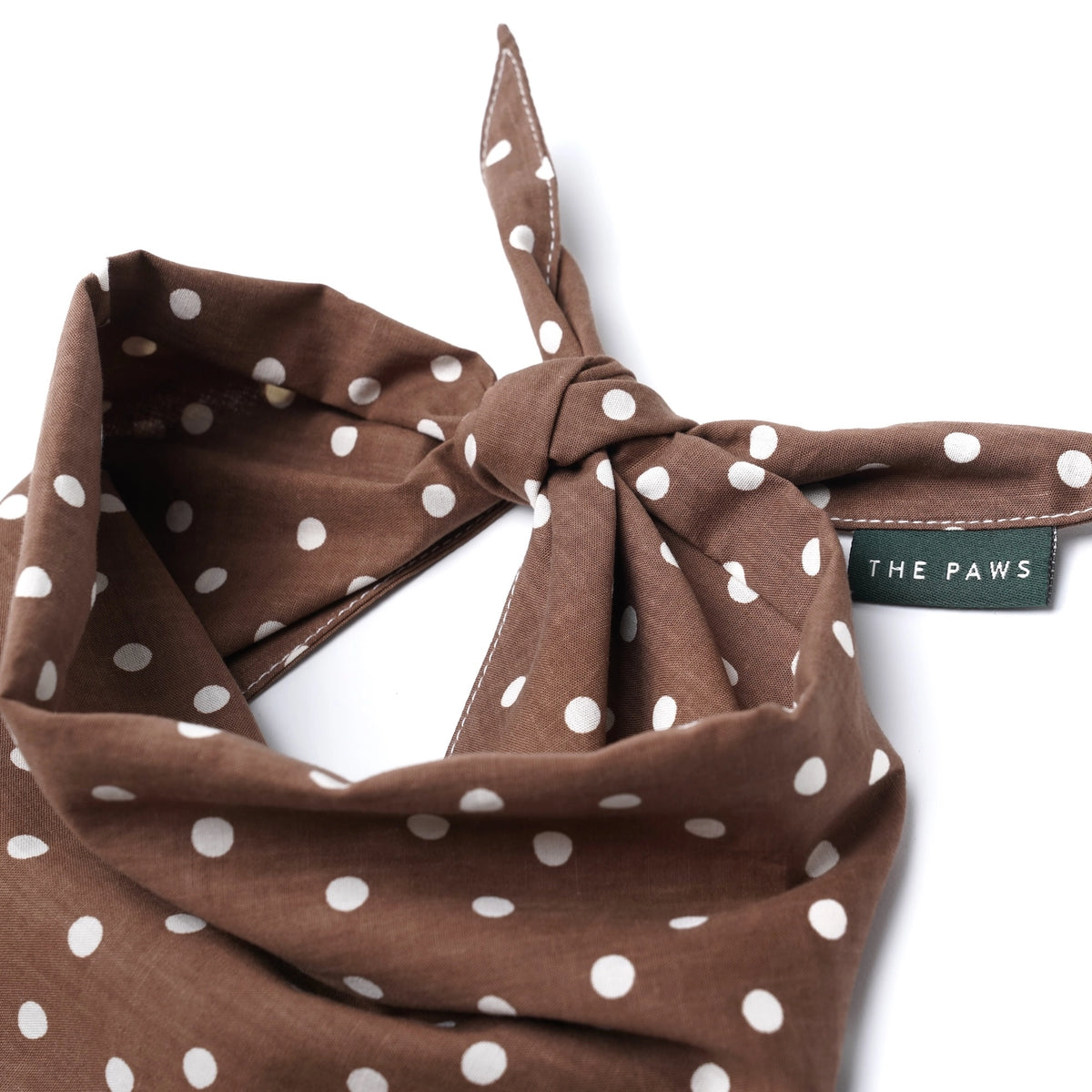Bandana Pois Marron
