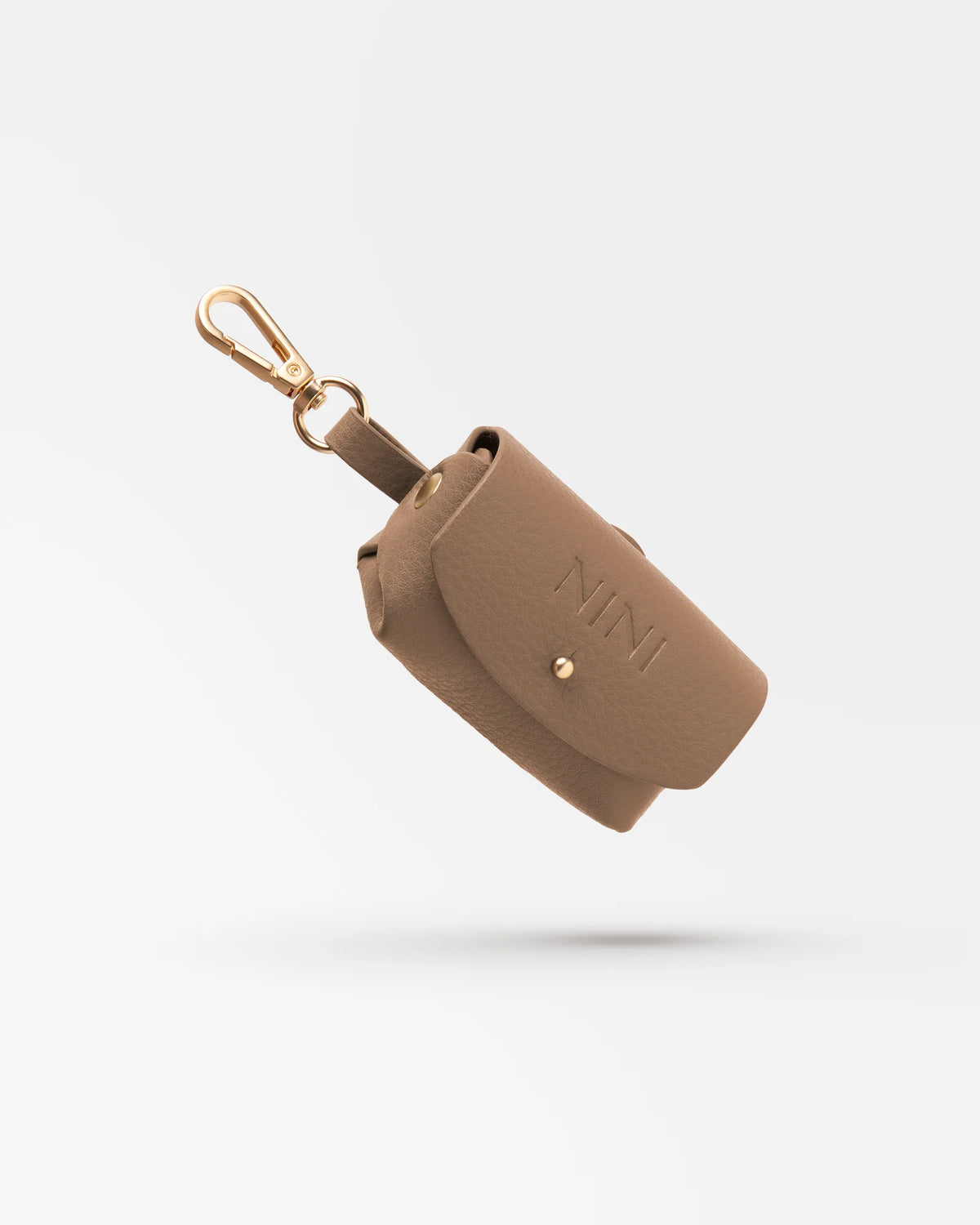 Porte-sacs à déjections - beige