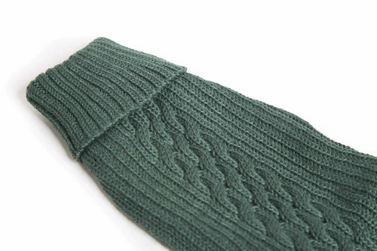 Pull en laine mérinos Vert