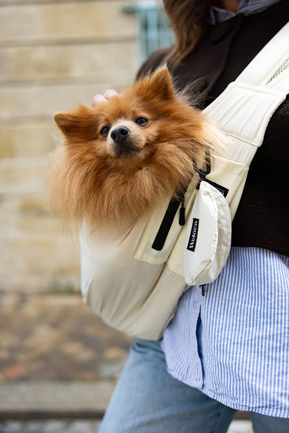 Sac de transport bandoulière - beige