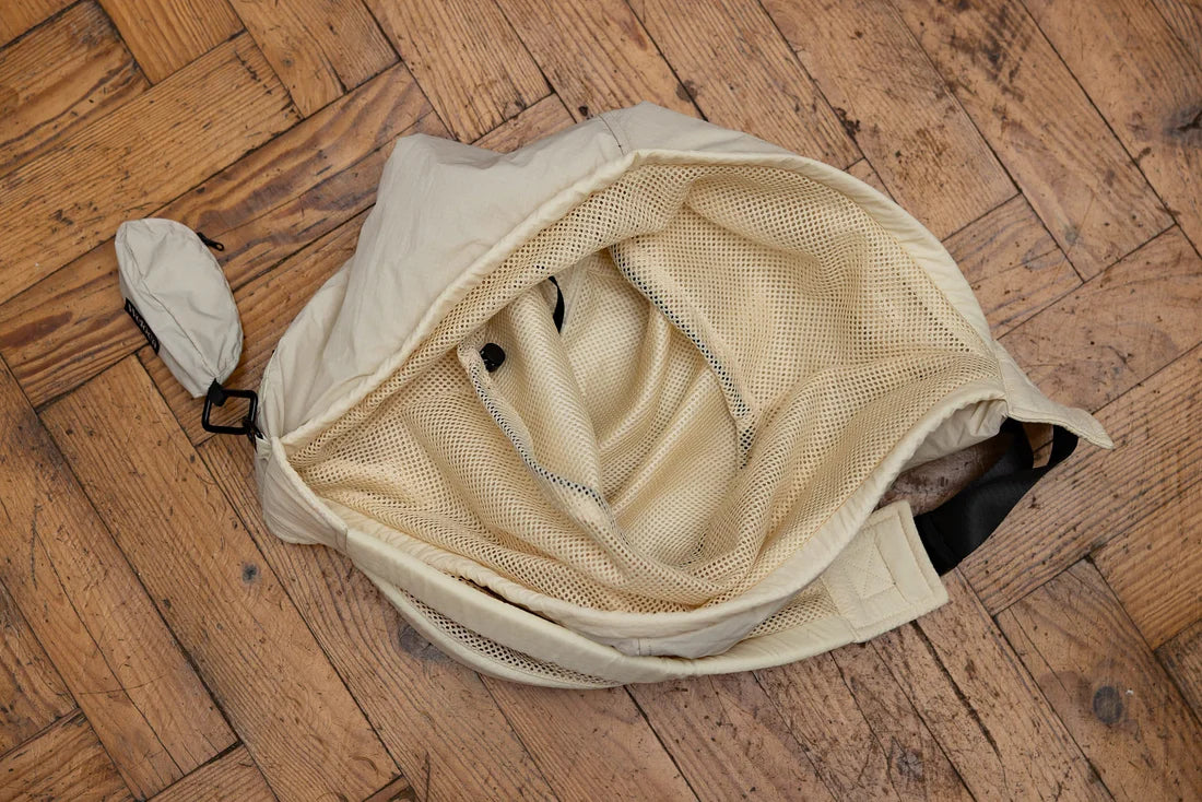 Sac de transport bandoulière - beige