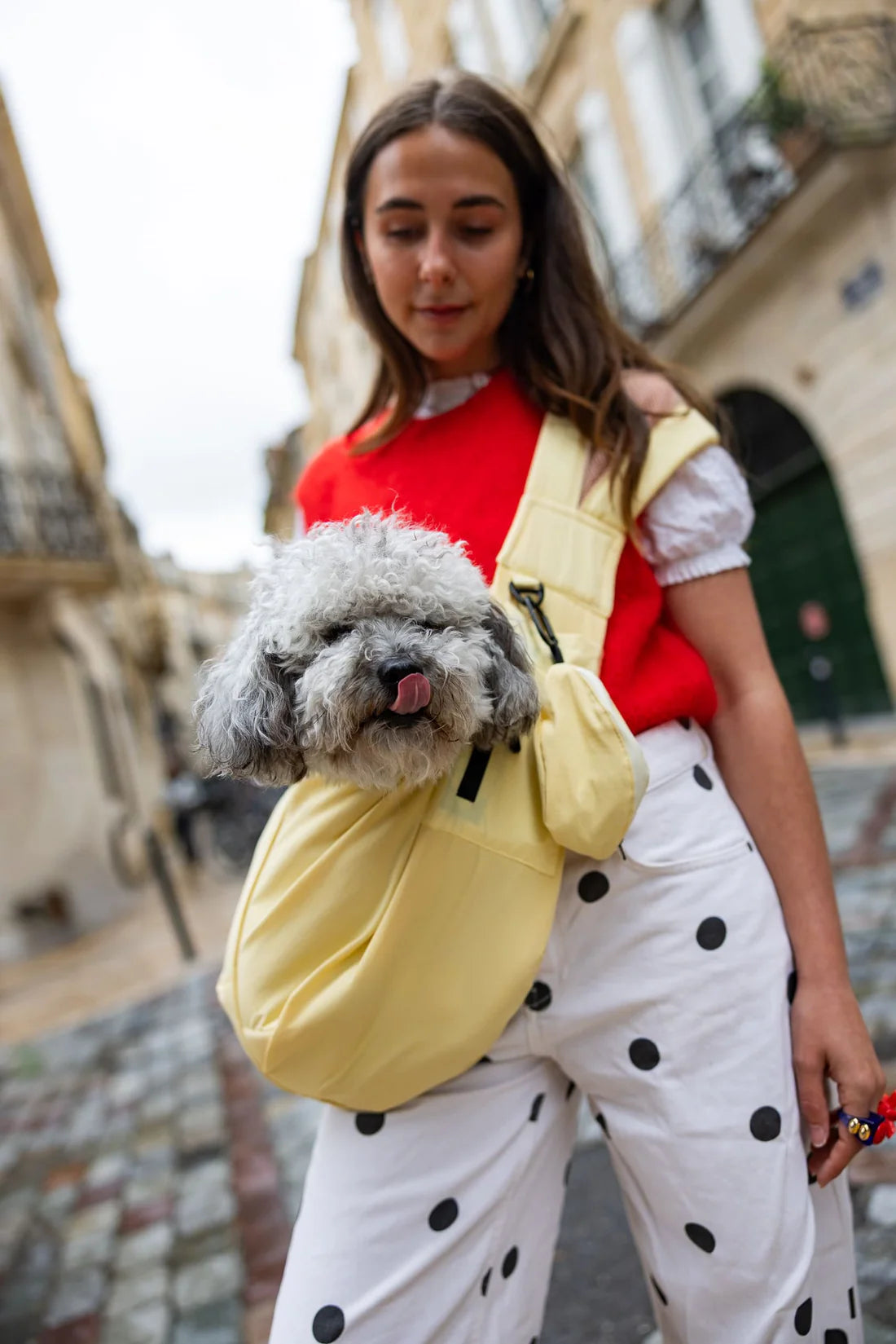 Sac de transport bandoulière - jaune