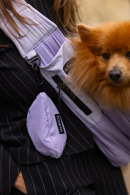 Sac de transport bandoulière - lilas