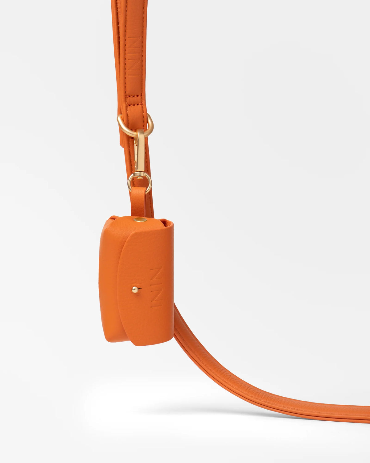 Porte-sacs à déjections - orange