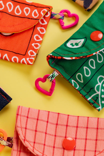 Distributeur de sacs - Bandana vert