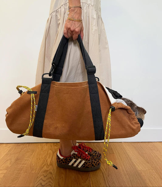 Sac de transport pour teckel - Modèle Shopping