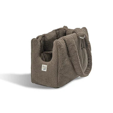 Sac de transport bouclettes châtaigne