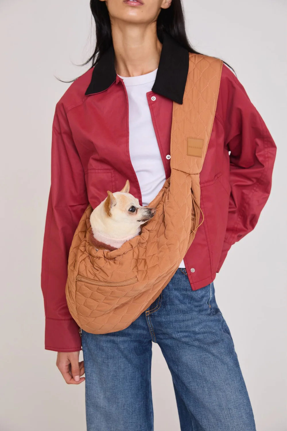 Sac bandoulière cognac