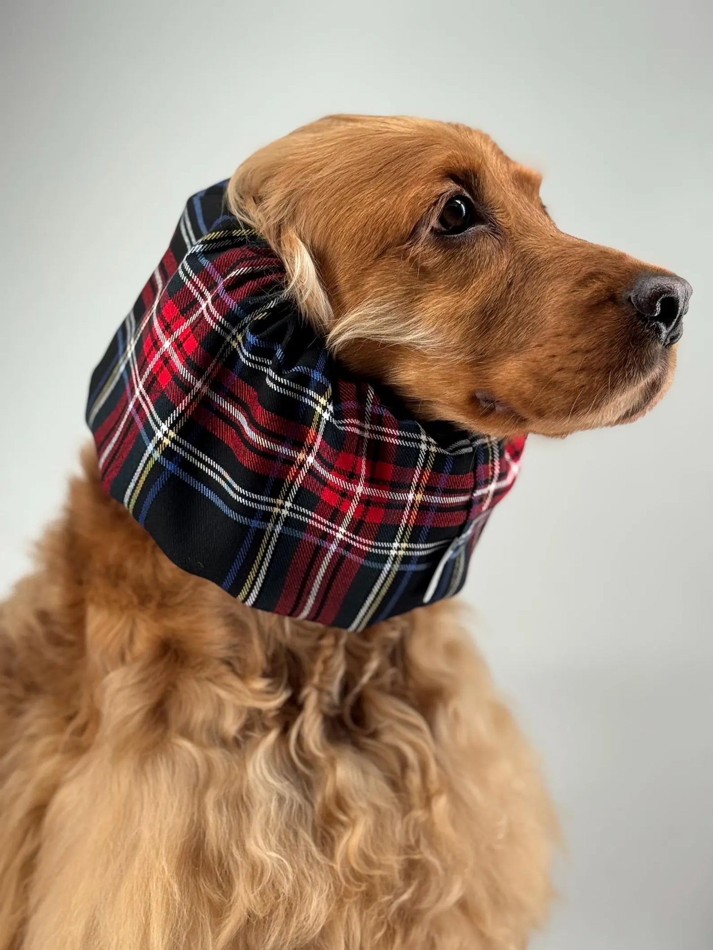 tartan flannel snood