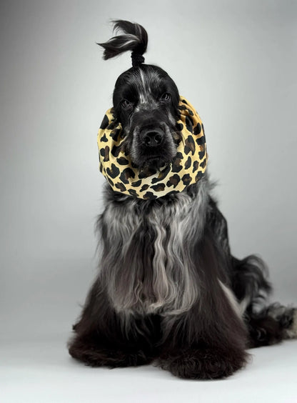 Leopard print waterproof snood