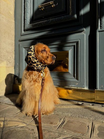 Leopard print waterproof snood