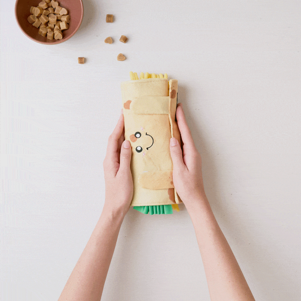 Jouet de fouille Burrito