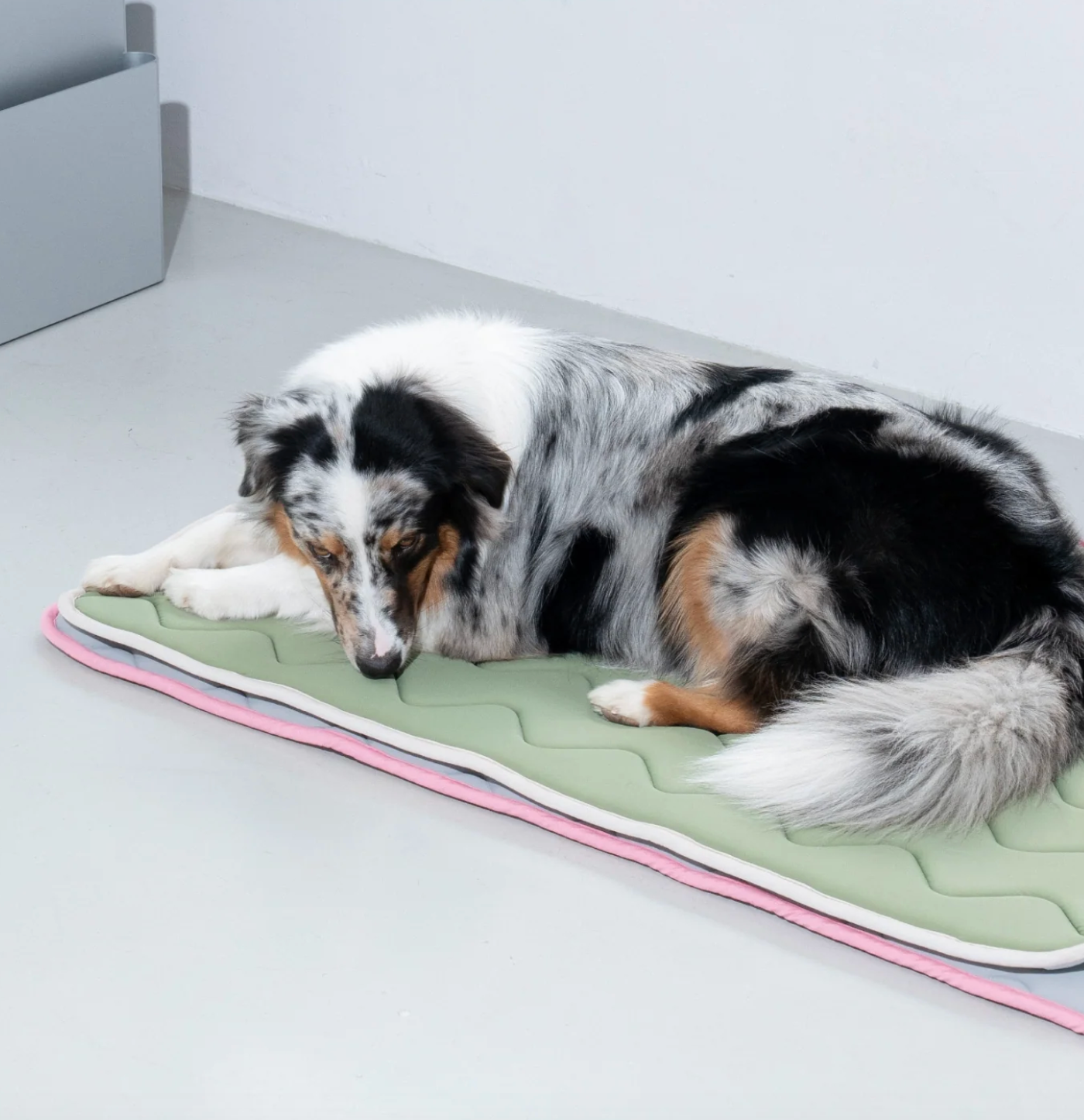 Tapis rafraichissant à mémoire de forme