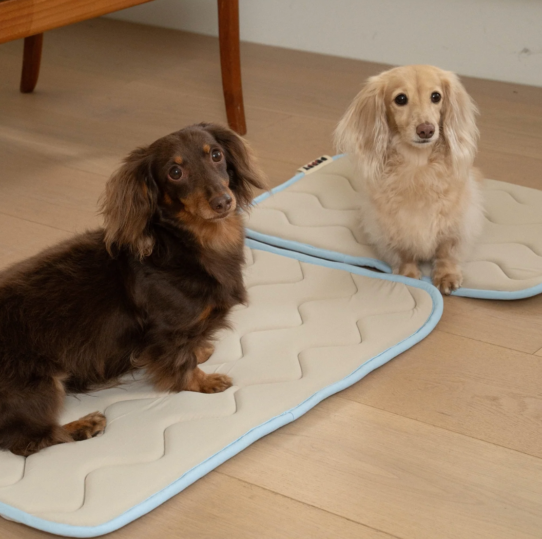Tapis rafraichissant à mémoire de forme
