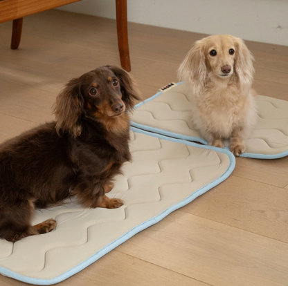 Tapis rafraichissant à mémoire de forme