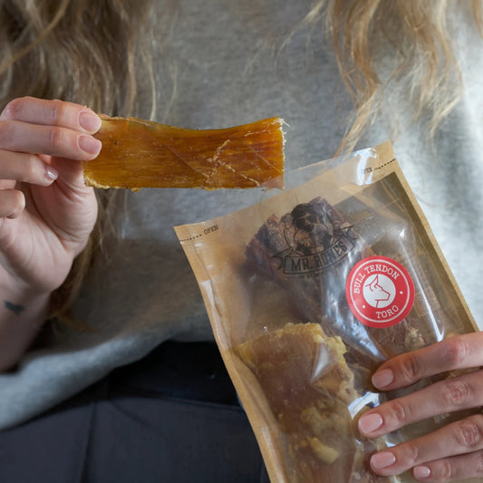 Snack naturel pour chiens - Tendons de taureau