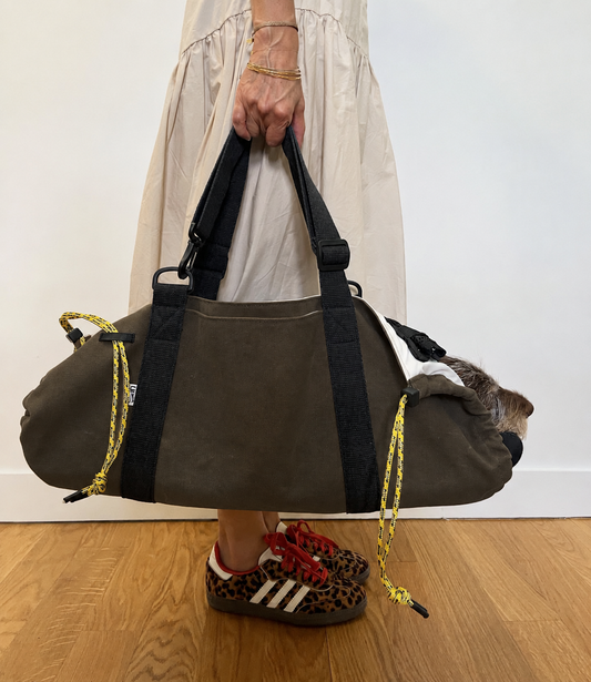 Sac de transport pour teckel - Modèle Shopping